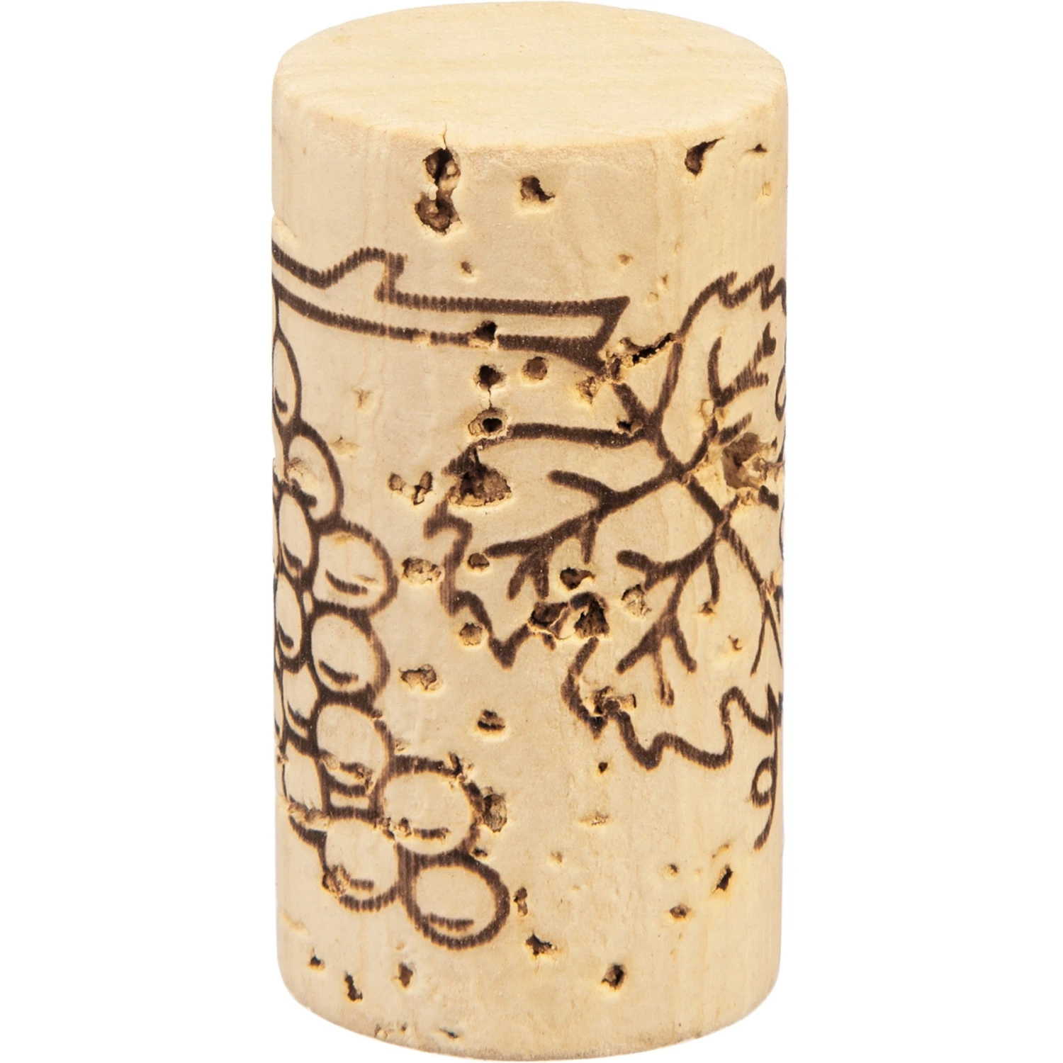 Grade 2 "Extra" Natural Wine Corks, Print, 45 X 24 Mm (Very High Grade), 1,000/bag