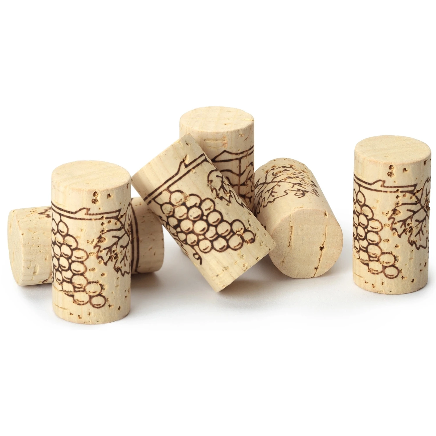 Grade 2 "Extra" Natural Wine Corks, Print, 45 X 24 Mm (Very High Grade), 1,000/bag - Image 3