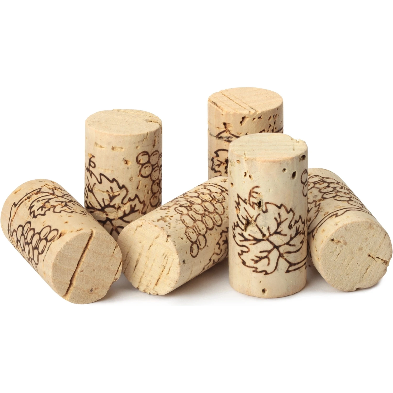 Grade 3 "Super" Natural Wine Corks, Print, 45 X 24 Mm (Higher Grade), 1,000/bag - Image 3