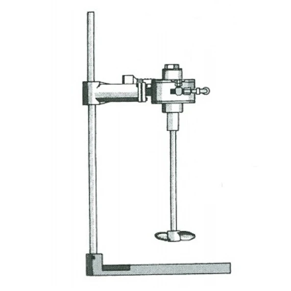 Lab Mount Mixer, 1 HP Air Gear Drive, 12" Shaft, 0-425 RPM (Series 2) 3 Lab Mount Mixer, 1 HP Air Gear Drive, 12" Shaft, 0-425 RPM (Series 2)