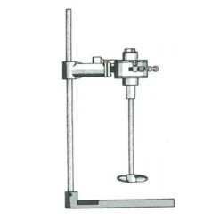 Lab Mount Mixer, 2 HP Air Direct Drive, 12" Shaft, 0-3000 RPM (Series 2)