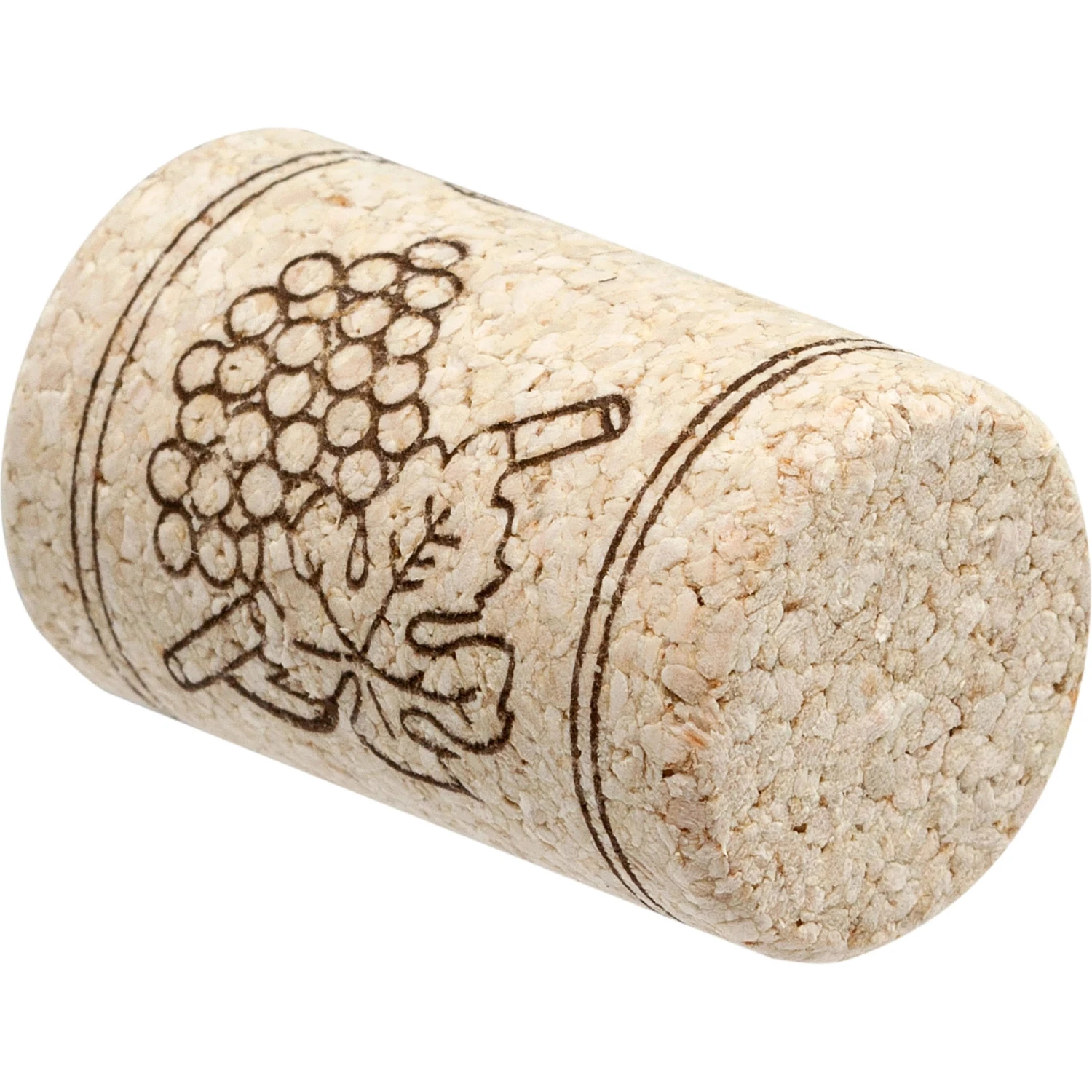 Neutrocork® Micro-Agglomerated Wine Corks, Print, 38 X 23 Mm, 100/bag - Image 2