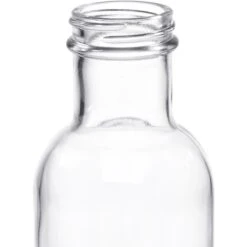 8 Oz. Clear Glass Stout Bottle, 38mm 38-405, 12/cs -Wessco Shop s a0008 200c1c 4