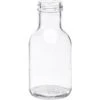 8 Oz. Clear Glass Stout Bottle, 38mm 38-2000, 12/cs -Wessco Shop s a0008 200w1c 1