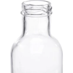 8 Oz. Clear Glass Stout Bottle, 38mm 38-2000, 12/cs -Wessco Shop s a0008 200w1c 4