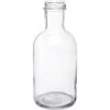 16 Oz. Clear Glass Stout Bottle, 38mm 38-2000, 12/cs -Wessco Shop s a0016 200w1c 1