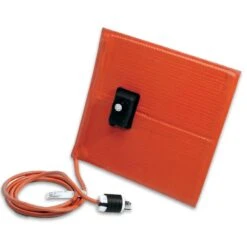 BriskHeat® 24" X 24" Heavy-Duty Silicone Rubber Heating Blanket For Metal, Adj. Thermostat, Up To 425°F, 240V, 1440W