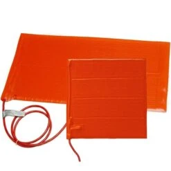 BriskHeat® 24" X 24" Heavy-Duty Silicone Rubber Heating Blanket For Plastic W/Adhesive Backing, 120V, 720W