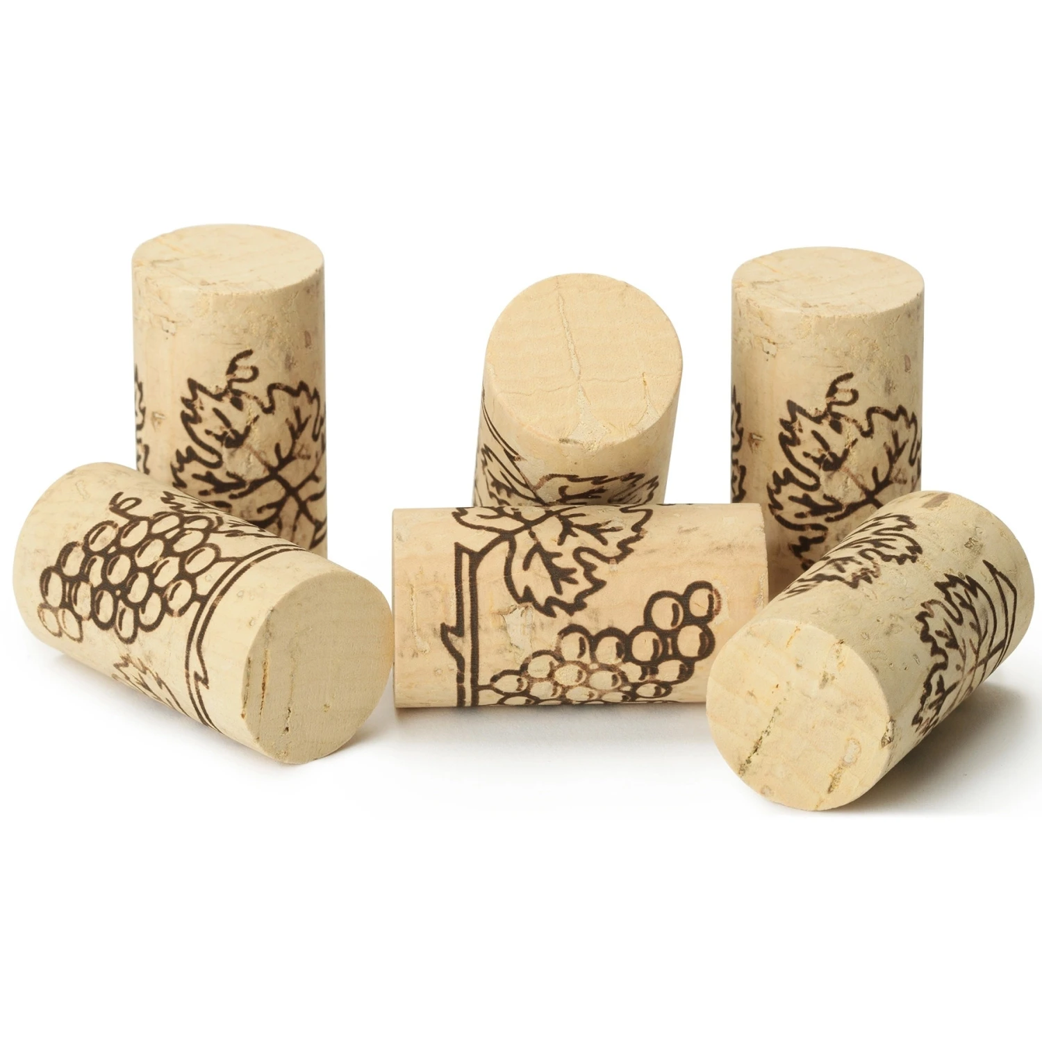 Slimcork® I Natural Wine Corks, Print, 44 X 24 Mm, 1,000/bag - Image 3