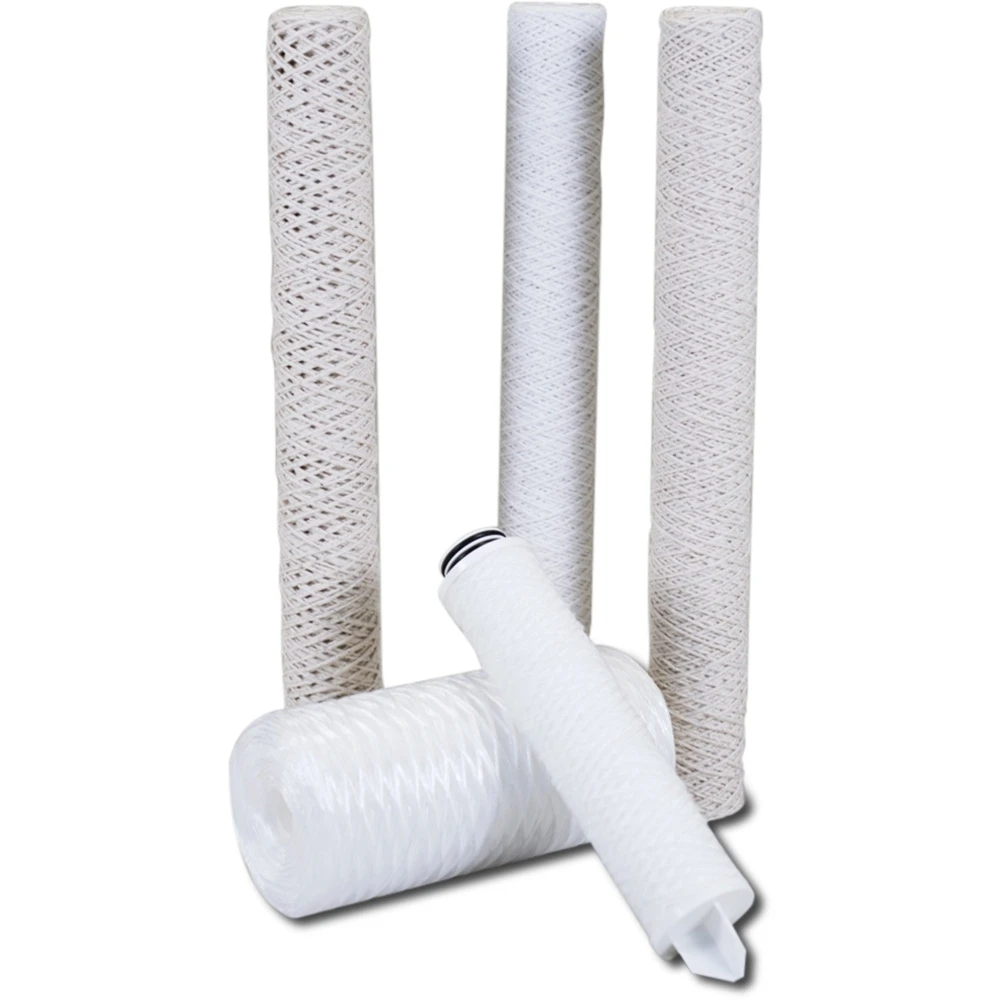 String Wound Filter Cartridges - 2-1/2" X 30" - 304 SS Core (Customizable)