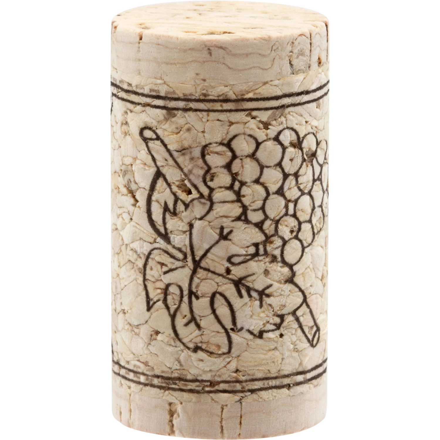 Twin Top® 1+1 Technical Wine Corks, Print, 44 X 23.5 Mm, 100/bag