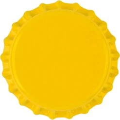 Yellow Beer Bottle Caps, Oxygen Absorbing, 26 Mm Pry-Off Crown, 10,000/cs 6 Yellow Beer Bottle Caps, Oxygen Absorbing, 26 Mm Pry-Off Crown, 10,000/cs -Wessco Shop yellow beer cap 100 1
