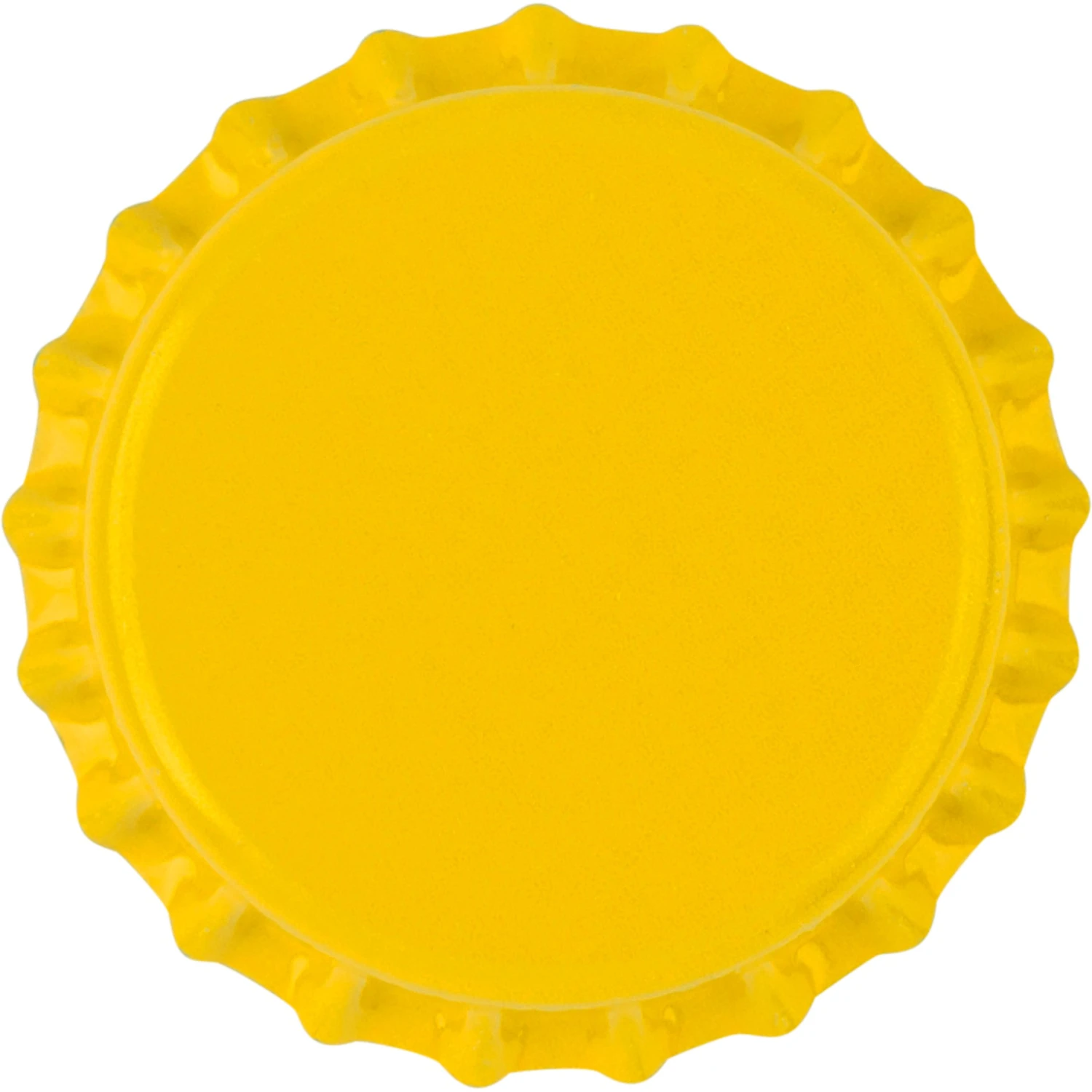 Yellow Beer Bottle Caps, Oxygen Absorbing, 26 Mm Pry-Off Crown, 10,000/cs 4 Yellow Beer Bottle Caps, Oxygen Absorbing, 26 Mm Pry-Off Crown, 10,000/cs - Image 2